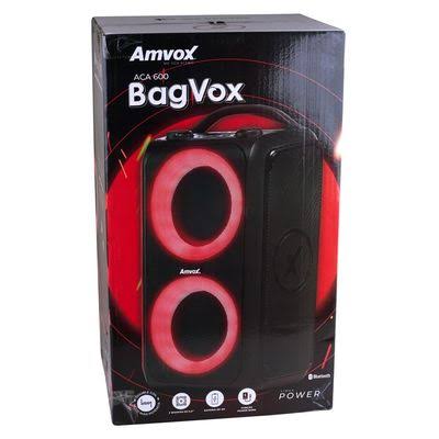 CAIXA AMP AMVOX ACA600 600W 2X6,5" PTO - Imagem 6