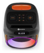 CAIXA DE SOM BT TWS GT 250W RMS CUBE - Imagem 3
