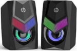 CAIXA DE SOM PARA PC HP DHE-6000 6W RGB LED
