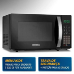 MICROONDAS 21L MONDIAL MO-01-21 5615-02 PRETO 220 VOLTS - Imagem 2