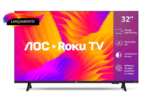 TV LED HD 32 AOC 32S5155/78G ROKU - Imagem 4