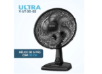 VENTILADOR DE MESA 30CM ULTRA V-UT-30-02 5216-02 Preto/Prata 220 VOLTS