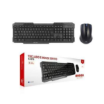 KIT TECLADO+MOUSE S/FIO C3T K-W10BK PTO