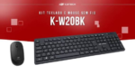 KIT TECLADO E MOUSE S/ FIO C3TECH K-W20B - Imagem 2