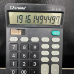 CALCULADORA KARUIDA 12 DIGITOS KK-839S