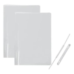 PASTA C/TRILHO PLAST SOFT CRISTAL A4 POLIBRAS