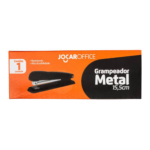 GRAMPEADOR METAL 15.5CM PEQUENO 25 FLS JOCAR OFFICE