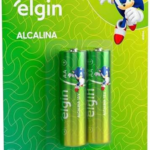 PILHA ALCALINA ELGIN AA PCT C/2