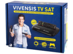 RECEPTOR VIVENSIS VX10 TV SAT HD USB 10000 - Imagem 2