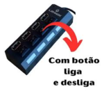 HUB USB 4 PORTAS LEHMOX - Imagem 3