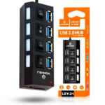 HUB USB 4 PORTAS LEHMOX