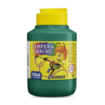 TINTA GUACHE 250ML VD BD (UN) ACRILEX
