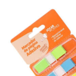 MARCADOR DE PAGINAS PAPEL C/5 VARIAS CORES JOCAR - Imagem 2