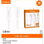 CABO TIPO C TIPO C 60W TURBO OIGOLD CB101