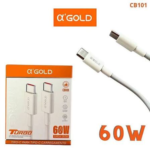 CABO TIPO C TIPO C 60W TURBO OIGOLD CB101 - Imagem 3