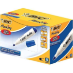 MARCADOR DE QUADRO BRACO BIC AZUL C/12