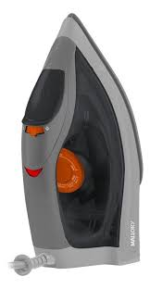 FERRO A VAPOR JUPITER MAXX MALLORY 2 EM 1 ANTIADER B91800852 CINZA/LARANJA 220 VOLTS - Imagem 3