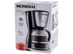 CAFETEIRA MONDIAL DOLCE AROMA 18X 550W C-30 2692-04 220 VOLTS - Imagem 5