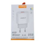 ADAPTADOR DE ENERGIA 30W OI GOLD USB 6.1A