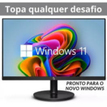 MONITOR 3GREEN 20P 75HZ HDMI VGA VESA M200WHD PRETO BIVOLT - Imagem 3