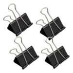 STAROFFICE PRENDEDOR DE PAPEL CLIPS 32MM METAL PRETO 12X1 - Imagem 3