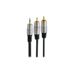 CABO P2 STEREO 2RCA STORM TECH 3MT - Imagem 3