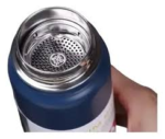 COPO TERMICO PORTATIL 800ML TOMATE AK-8027 - Imagem 3