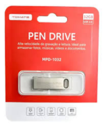 PEN DRIVE TOMATE 32 GB AÇO 1032